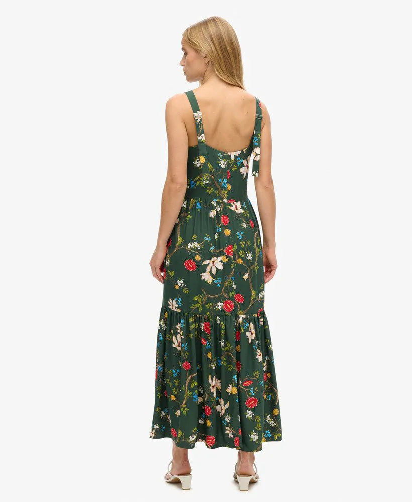 Blossom Birds Green