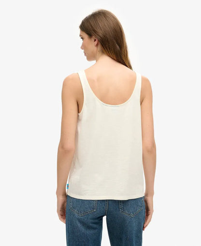 Vintage Logo Narrative Vest Top