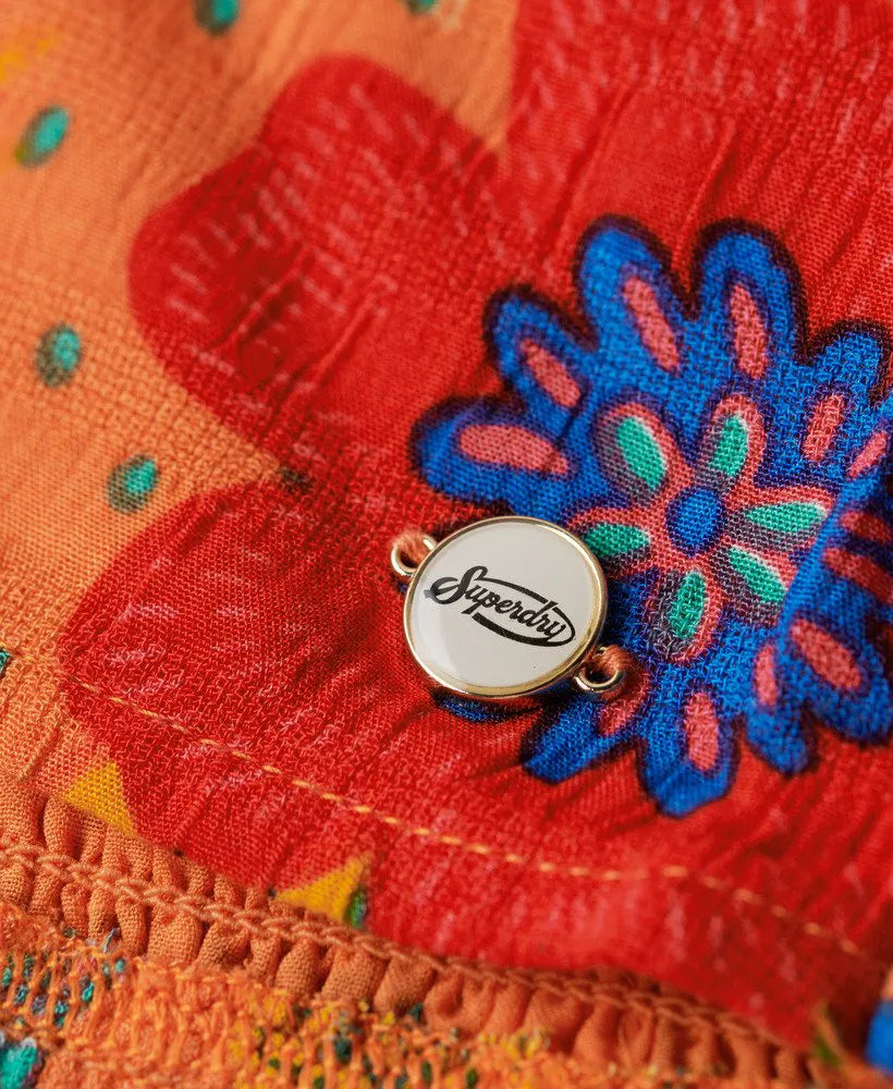 Vera Floral Orange