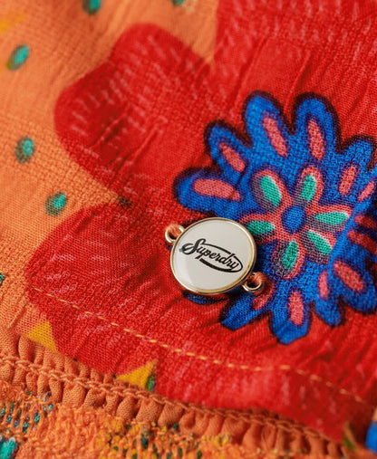 Vera Floral Orange