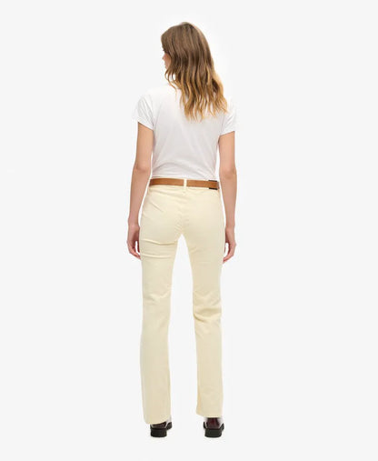 Low Rise Cord Flare Jeans