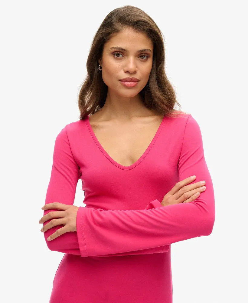 Flare Sleeve Bodycon Mini Dress