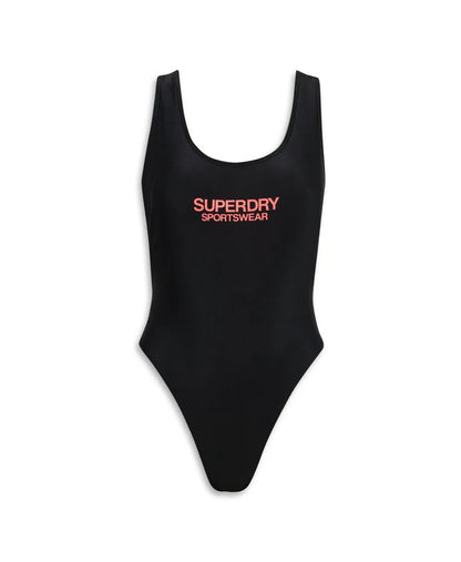 Elastic Scoop Back Swimsuit