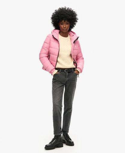 Hooded Spirit Sports Puffer Jacket