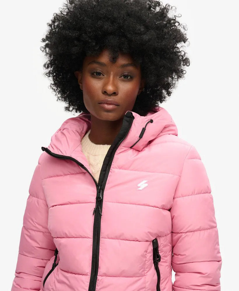 Hooded Spirit Sports Puffer Jacket