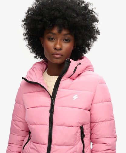 Hooded Spirit Sports Puffer Jacket