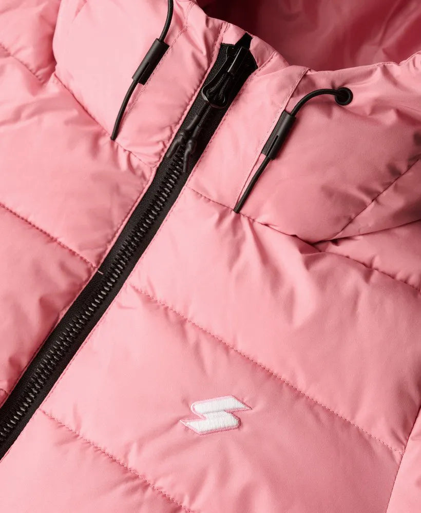 Hooded Spirit Sports Puffer Jacket