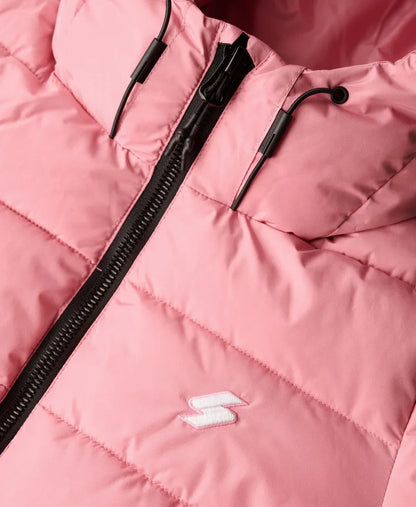Hooded Spirit Sports Puffer Jacket