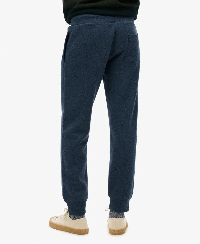 Organic Cotton Vintage Logo Embroidered Joggers