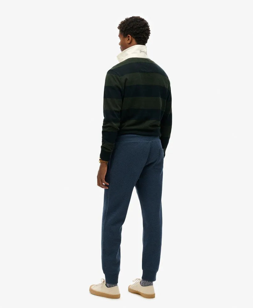 Organic Cotton Vintage Logo Embroidered Joggers