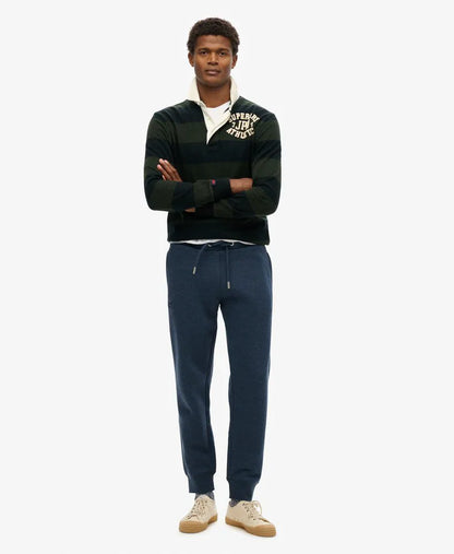 Organic Cotton Vintage Logo Embroidered Joggers