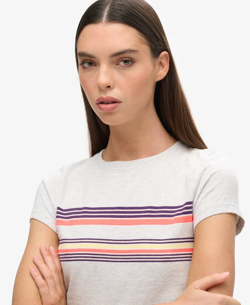 Cali Purple/Grey Stripe