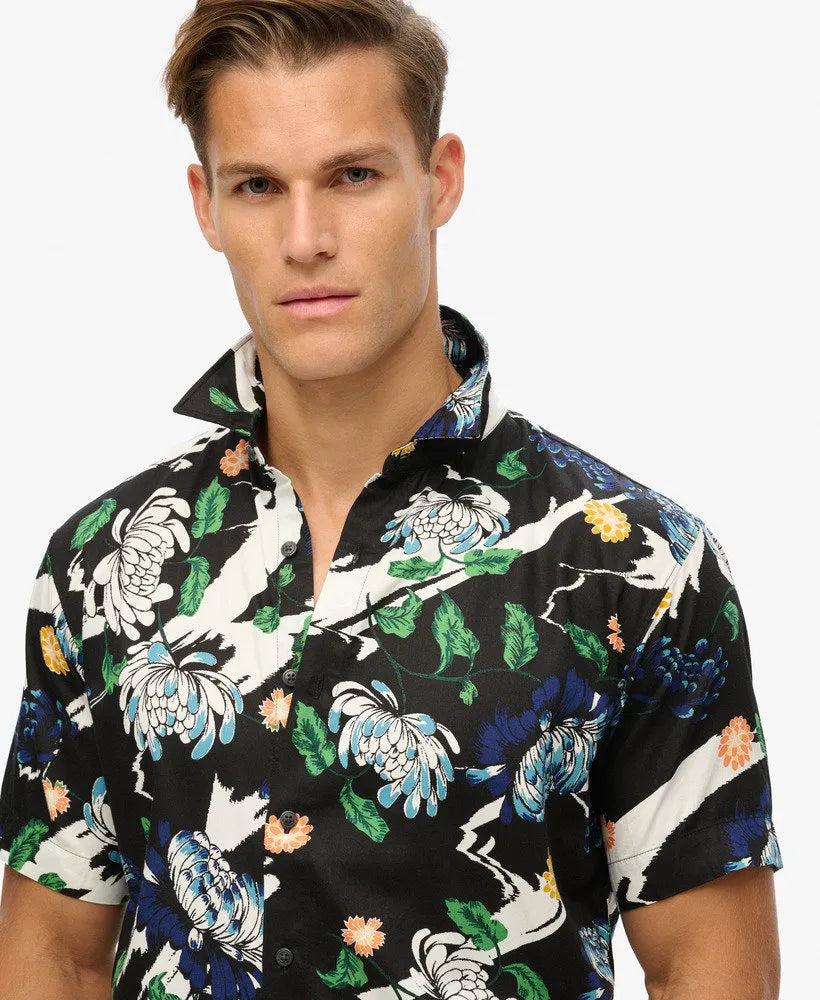 Aya Black Floral