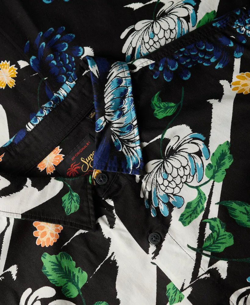 Aya Black Floral