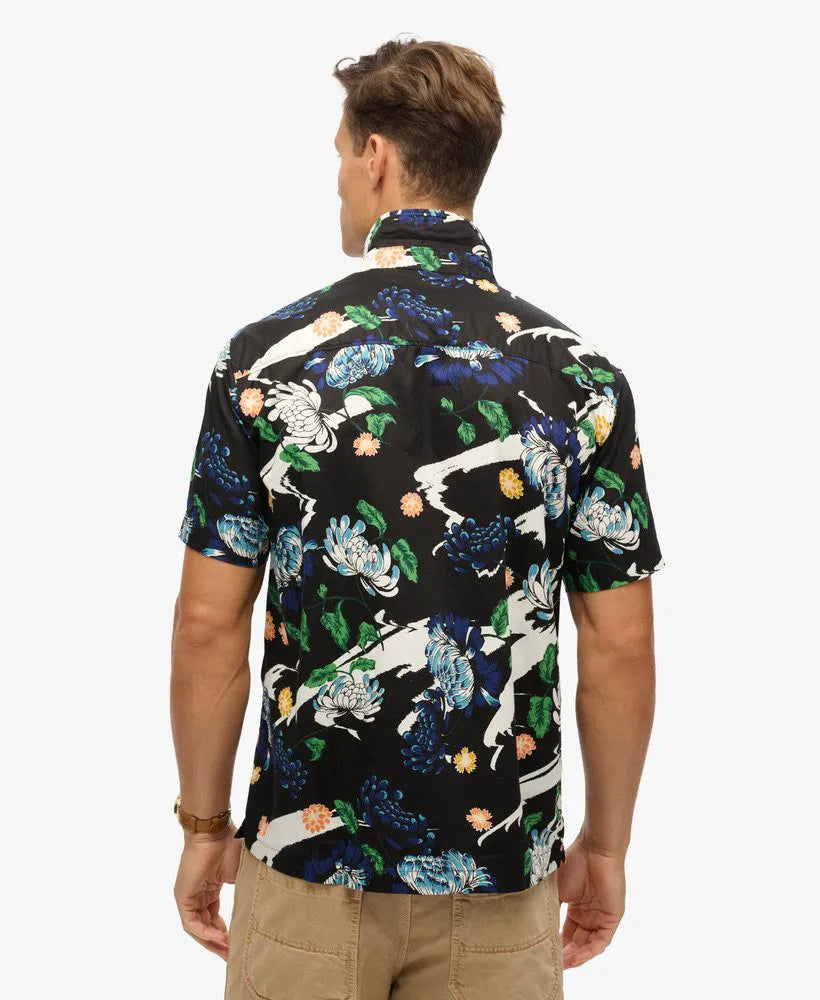 Aya Black Floral