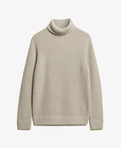 The Merchant Store - Oversized Roll Neck Jumper