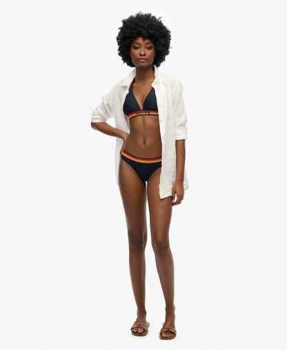 Vintage Logo Triangle Bikini Top