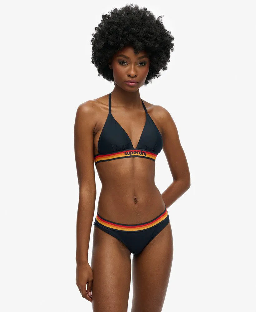 Vintage Logo Triangle Bikini Top