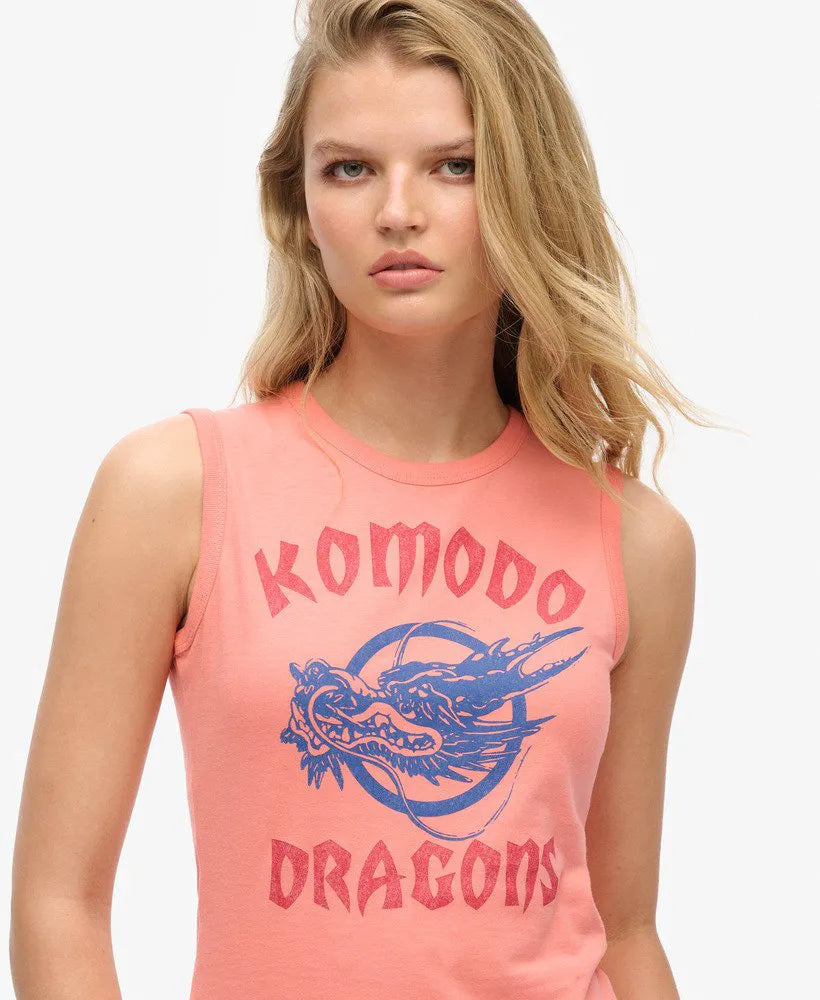 Superdry x Komodo Classic Dragon Vest Top