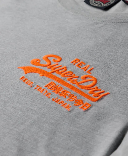 Vintage Logo Embroidered Relaxed T-Shirt