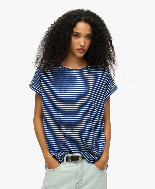 NAVY/OPTIC STRIPE