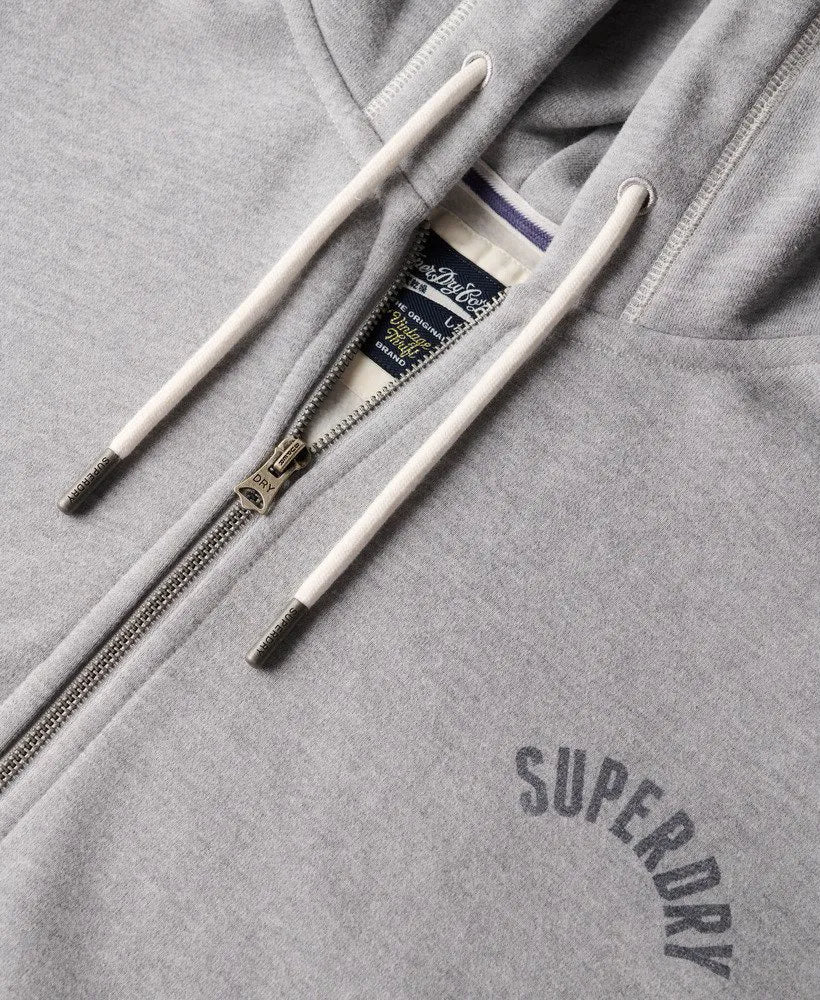 Athletic Essential Oversized Zip Hoodie