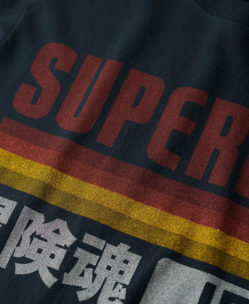 Japan Stripe Relaxed T-Shirt