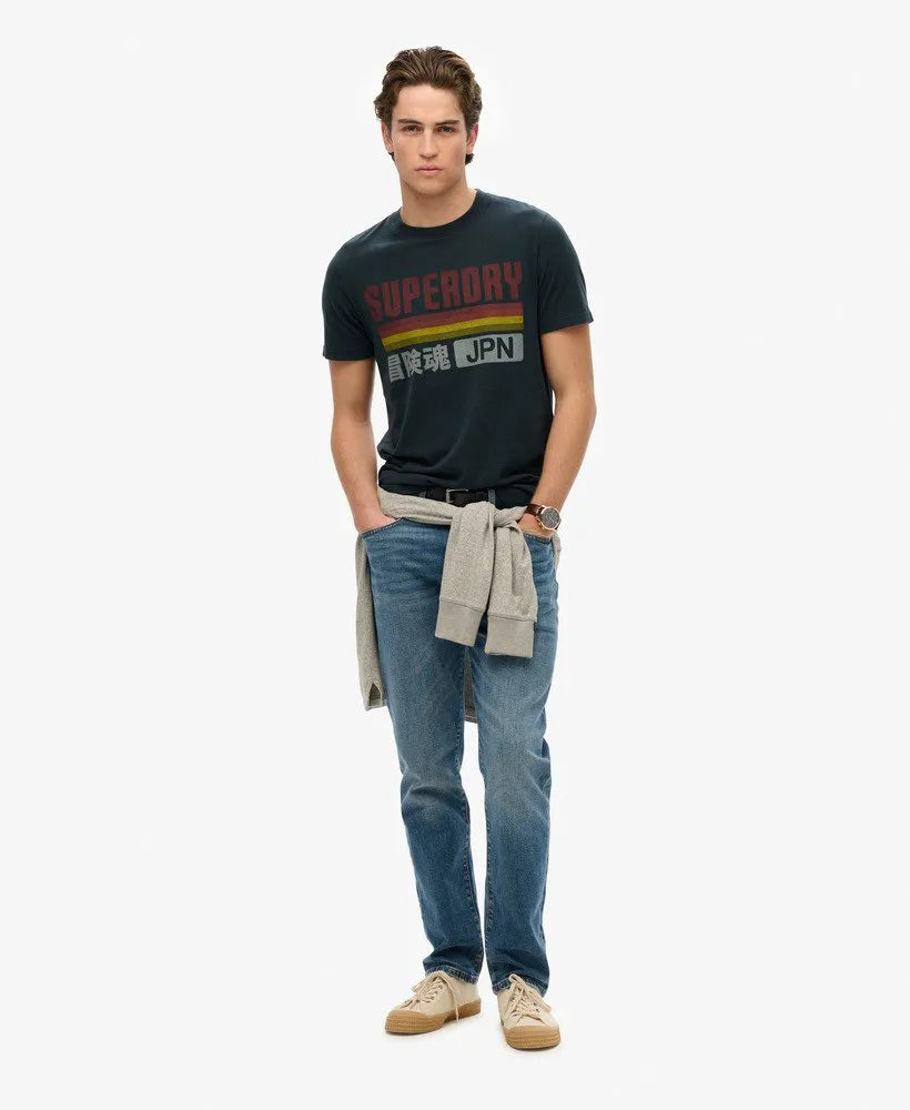 Japan Stripe Relaxed T-Shirt