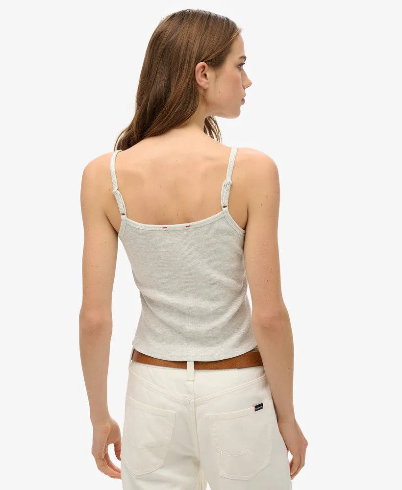 Athletic Essentials Graphic Button Cami