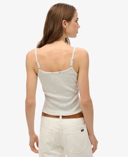Athletic Essentials Graphic Button Cami