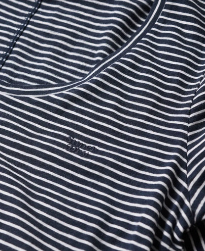 Deep Navy/Optic Stripe
