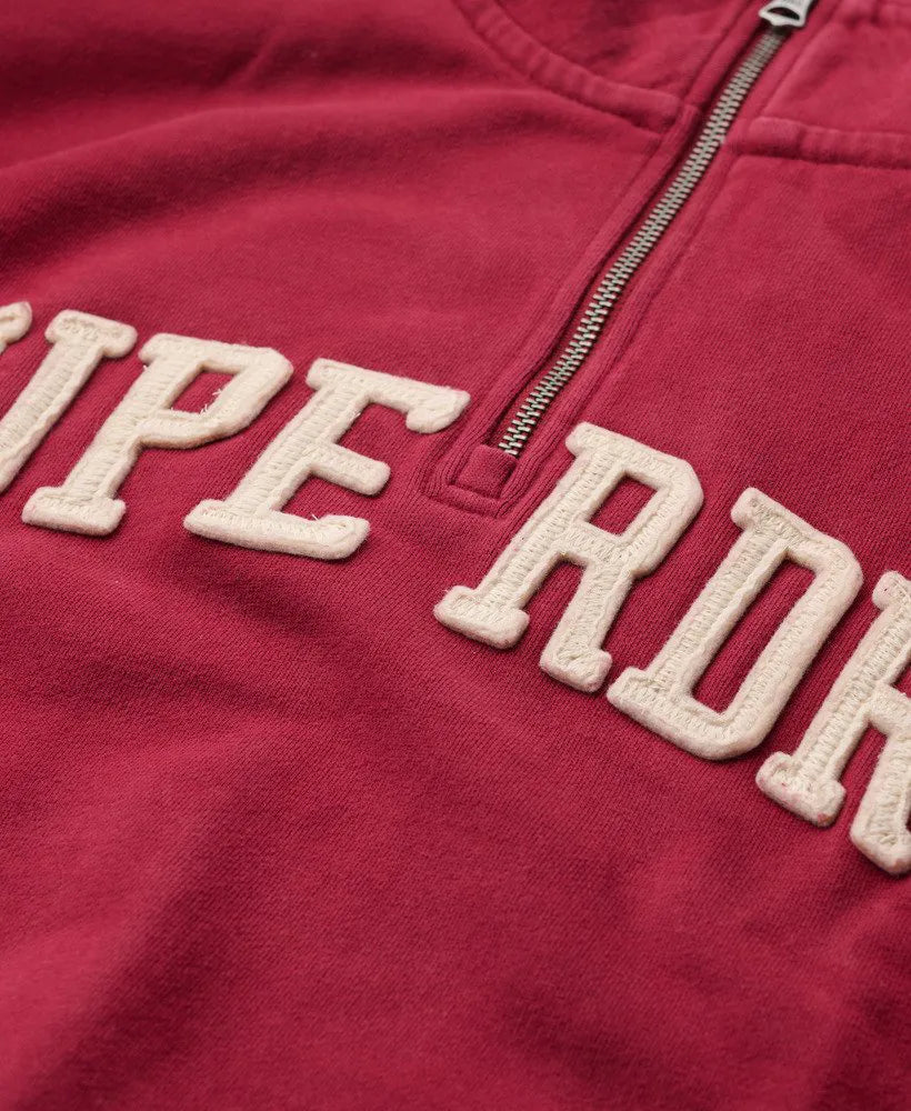 Athletic Essentials Applique Half Zip Sweatshirt