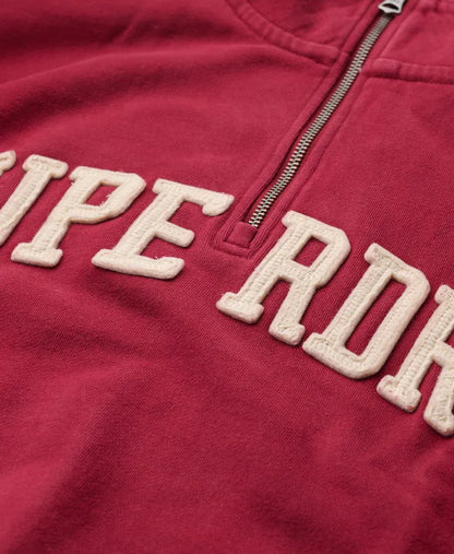 Athletic Essentials Applique Half Zip Sweatshirt