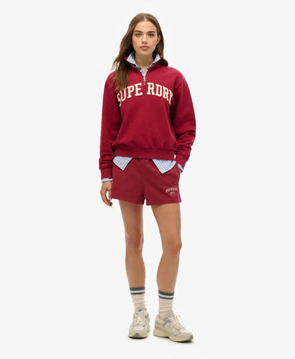 Athletic Essentials Applique Half Zip Sweatshirt