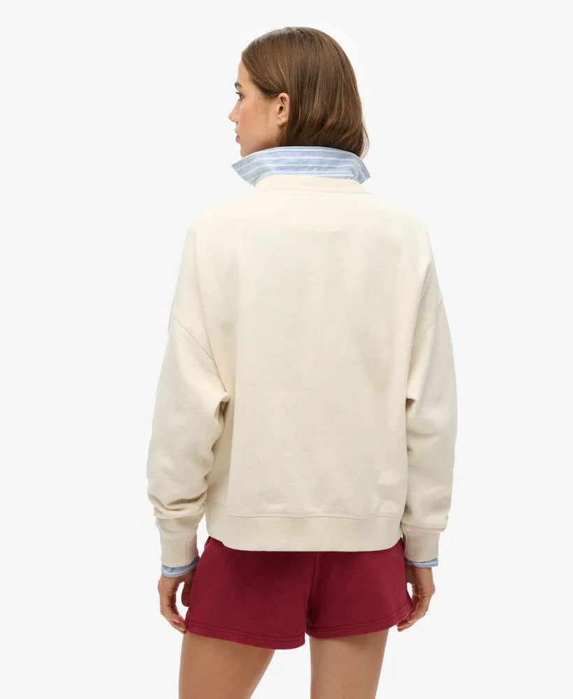 Athletic Essentials Relaxed Applique Sweatshirt