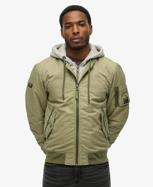 Washed Olive Green