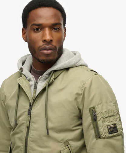 Washed Olive Green