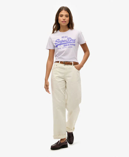 Vintage Logo Neon Fitted T-Shirt