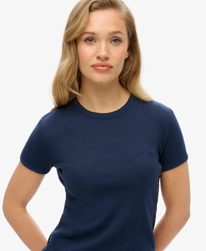Athletic Essentials Logo Rib T-Shirt