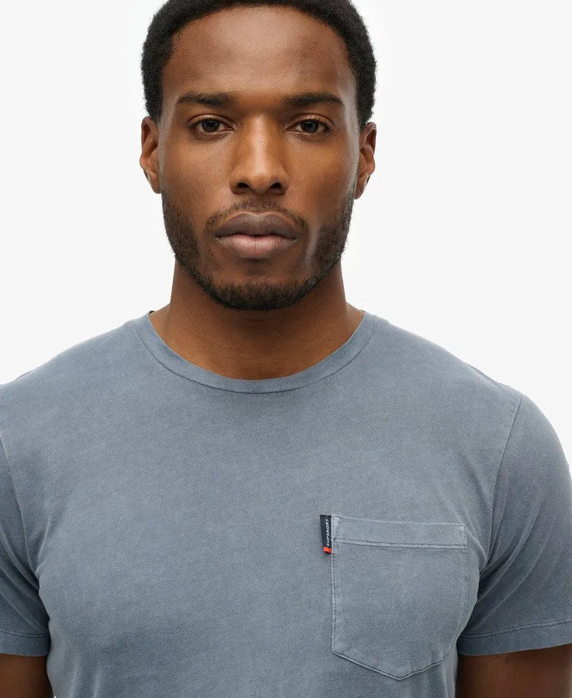 Washed Faded Navy