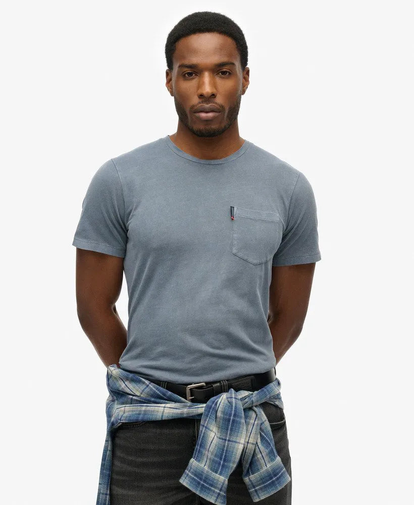 Washed Faded Navy