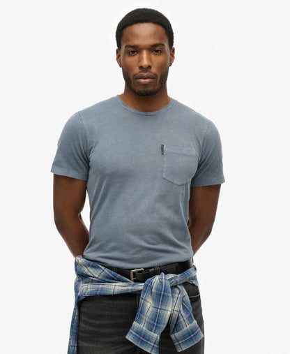 Washed Faded Navy
