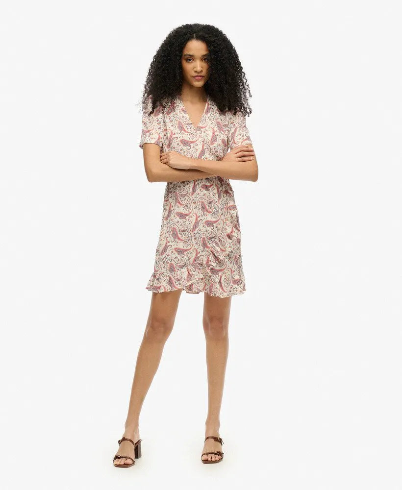 Boho Paisley Border Cream
