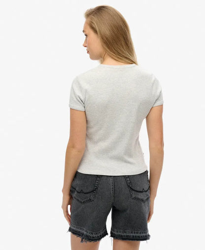 Essential Logo Rib T-Shirt