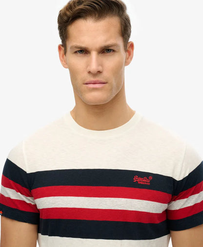 Brilliant White Chest Stripe