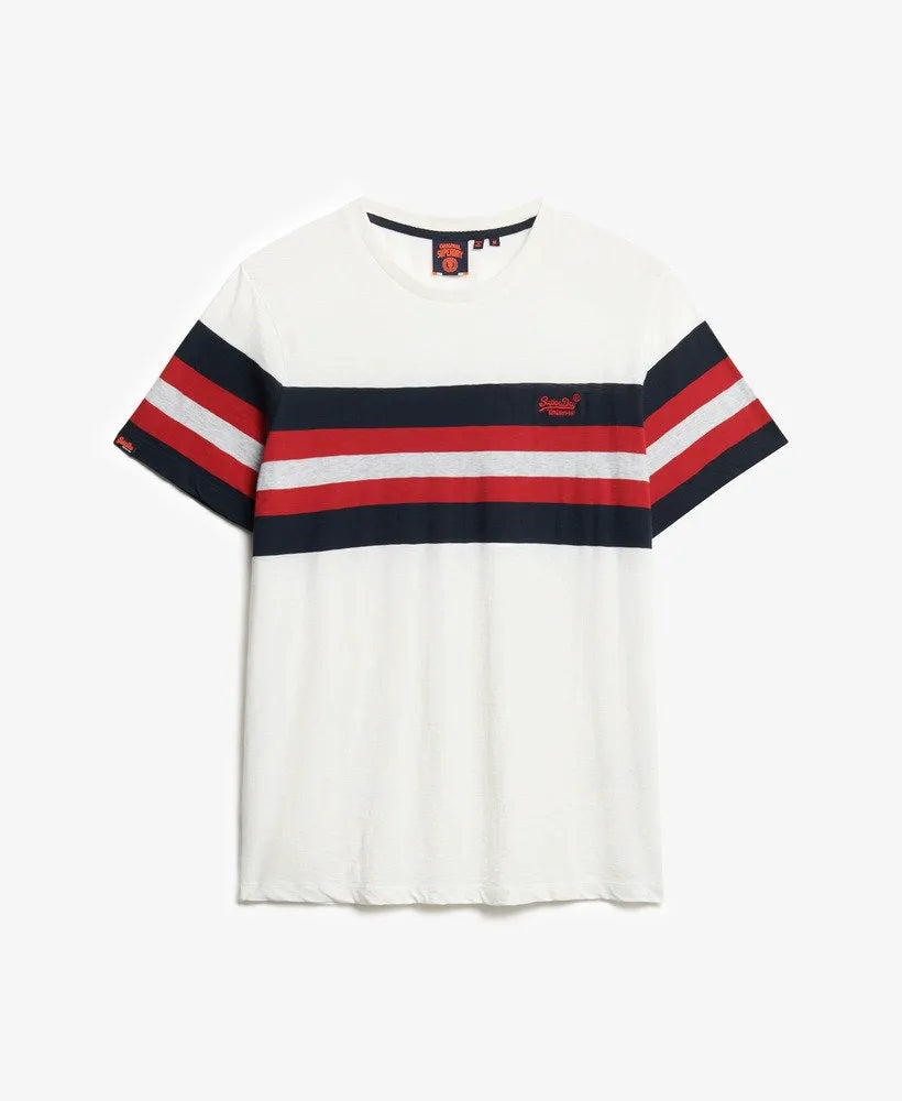 Brilliant White Chest Stripe