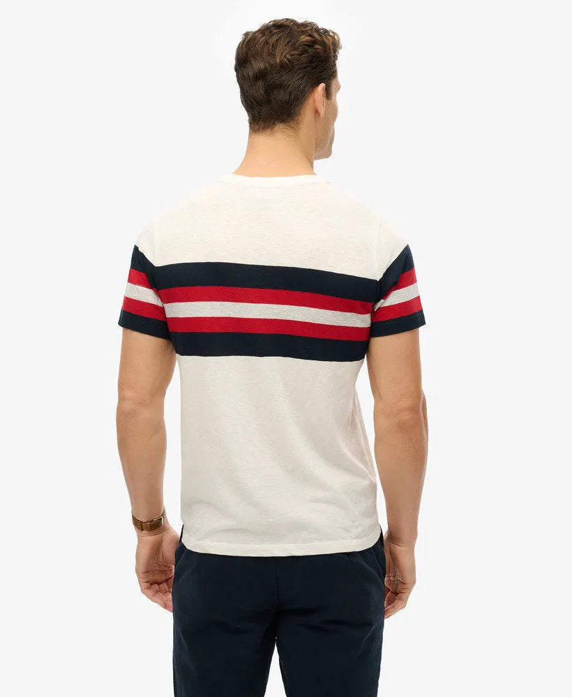 Brilliant White Chest Stripe