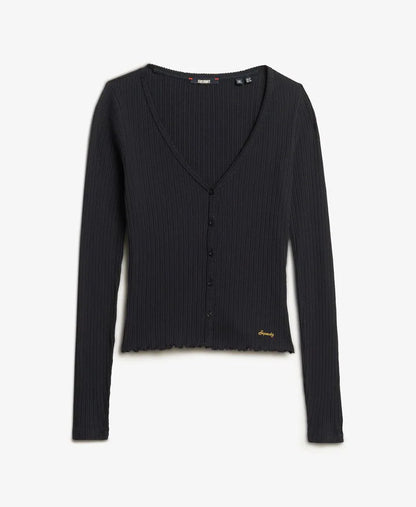 Essential Button Long Sleeve Top