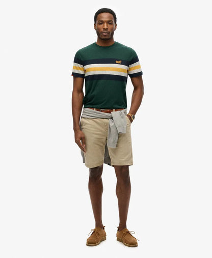 Enamel Green Chest Stripe