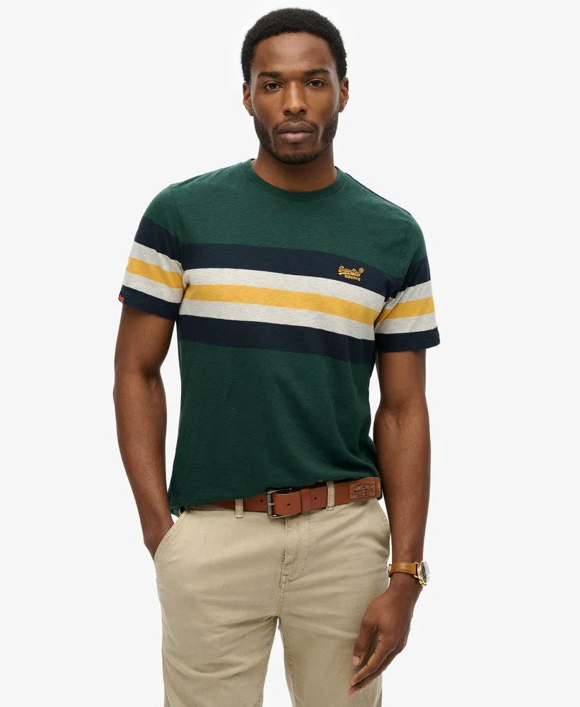 Enamel Green Chest Stripe